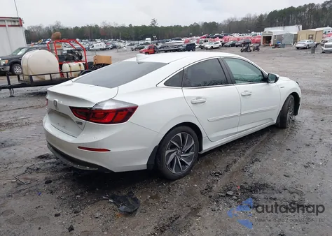 2022 Honda Insight Touring z USA, uszkodzony, nr VIN 19XZE4F99NE016881